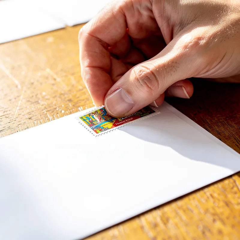 to stamp
