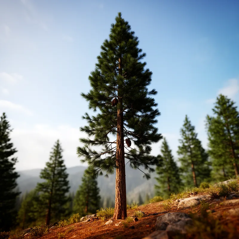 western yellow pine