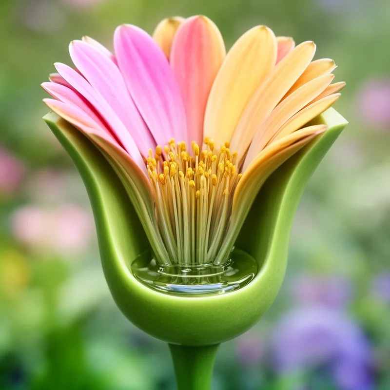floral cup