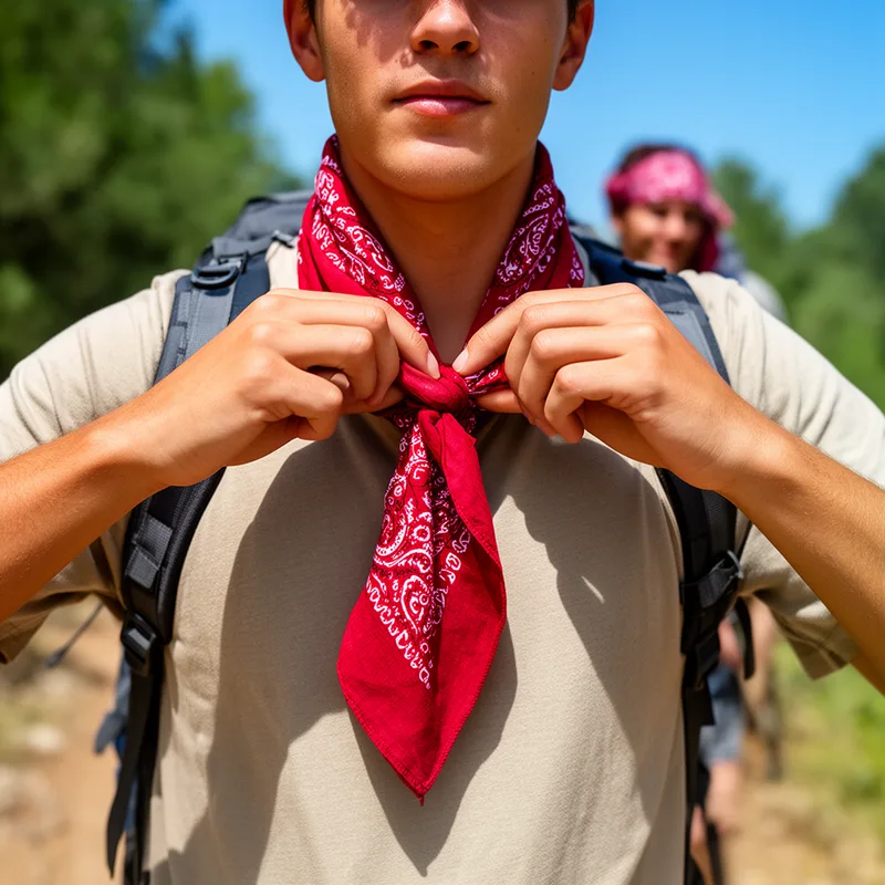 to bandanna