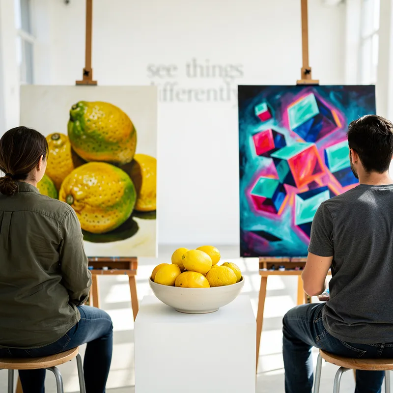 to see things differently
