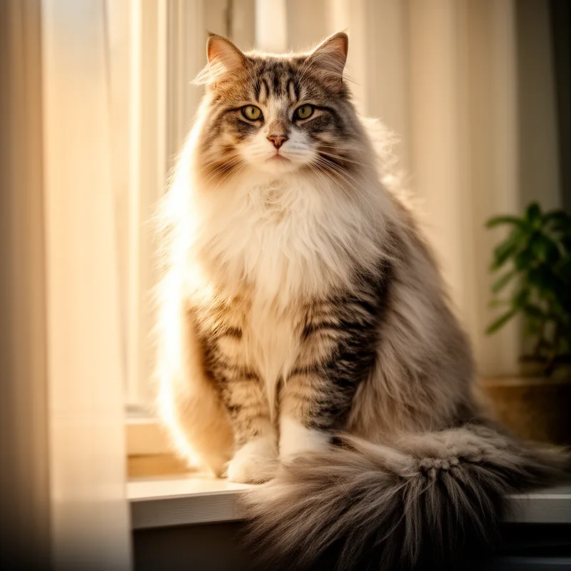 longhaired cat