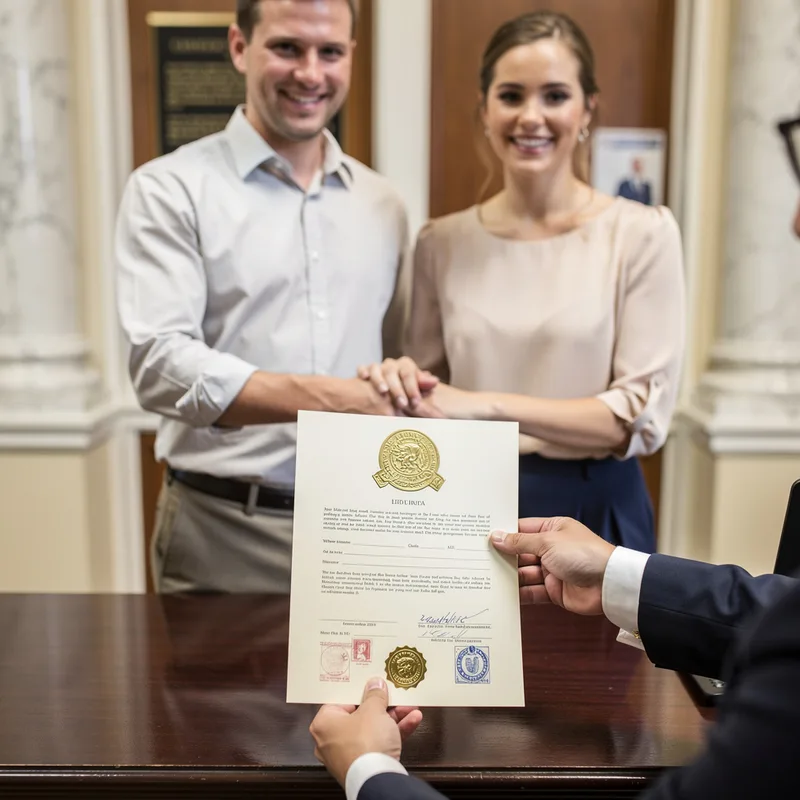 marriage license