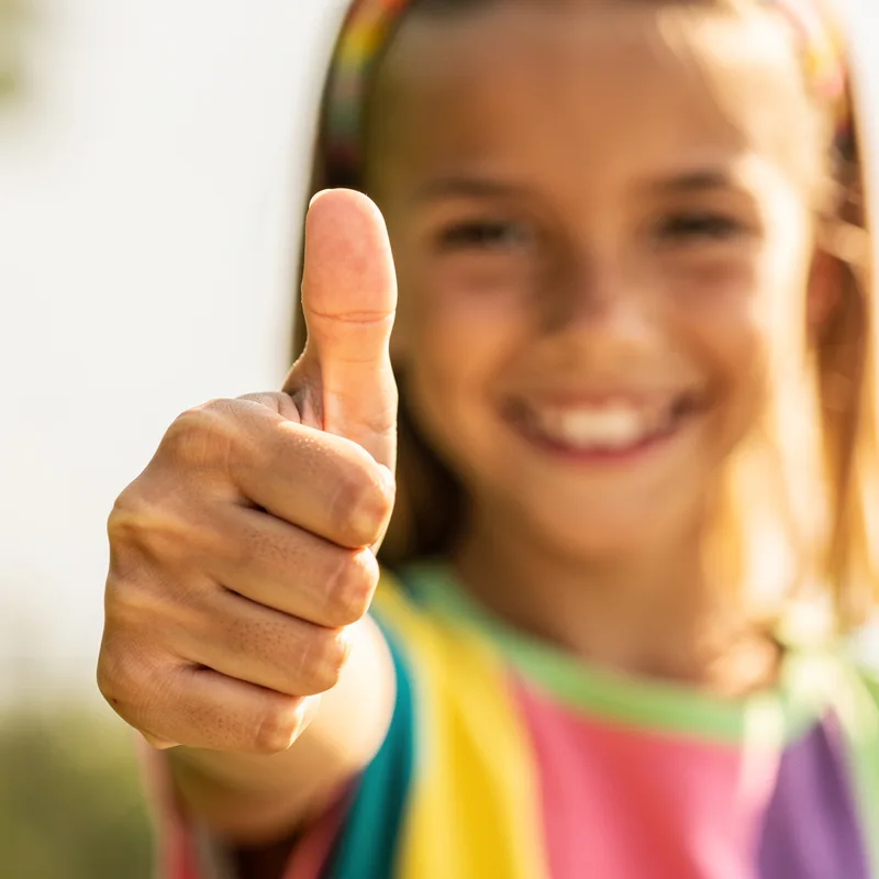 thumbs up