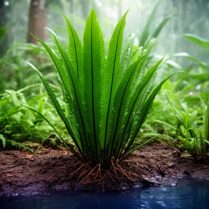 leather fern