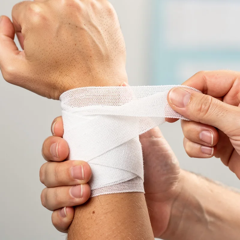 to bandage