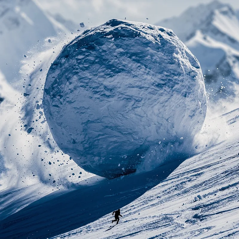to snowball