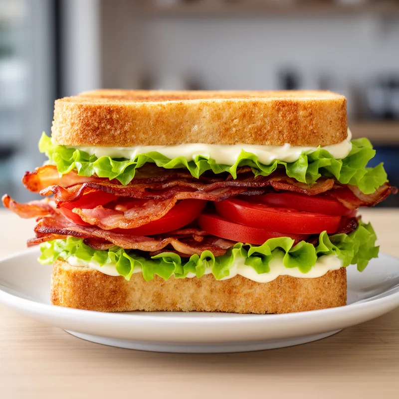 bacon-lettuce-tomato sandwich