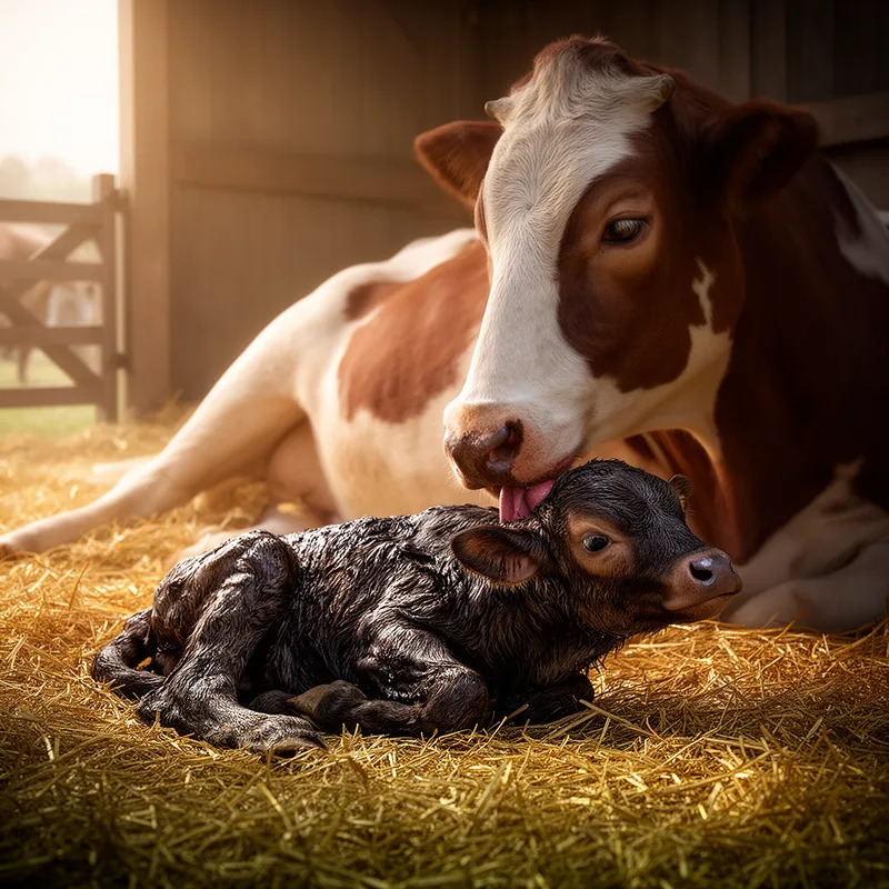 to calve