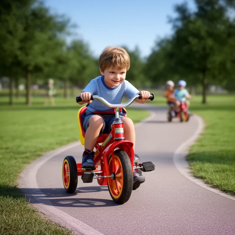 tricycling