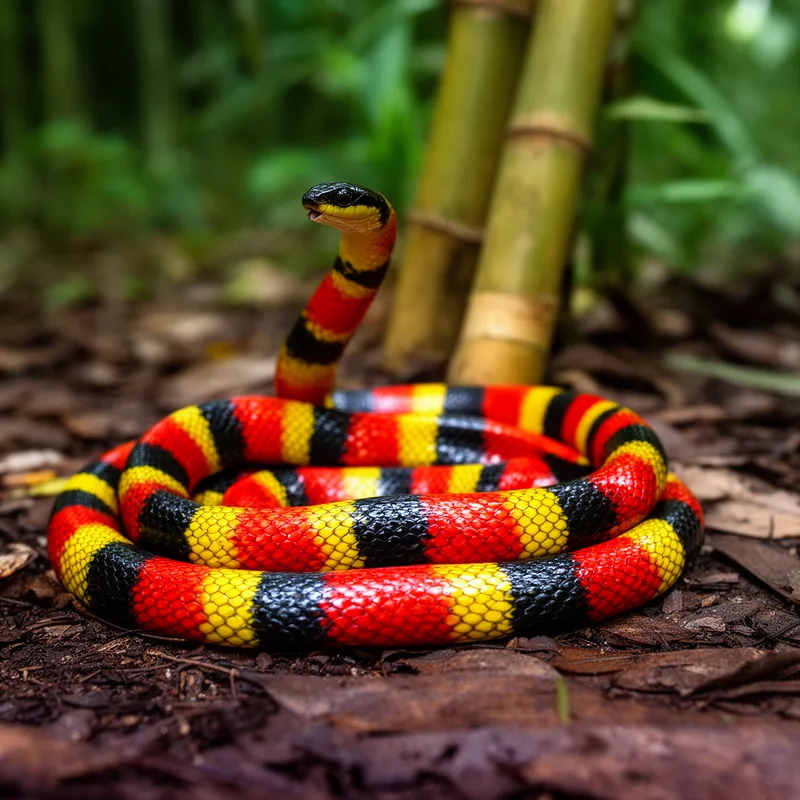 Asian coral snake
