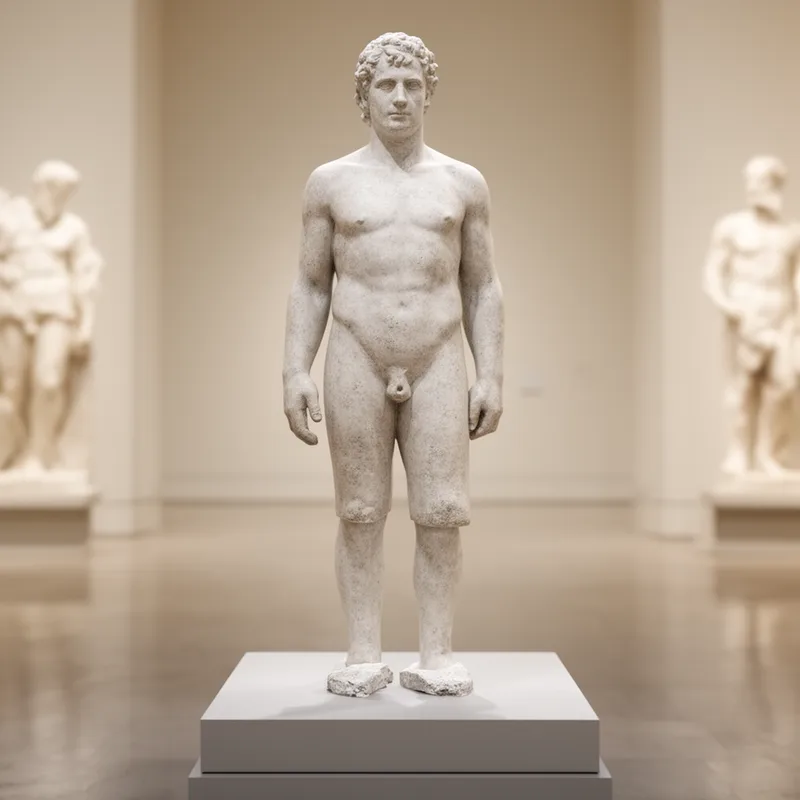 footless statue