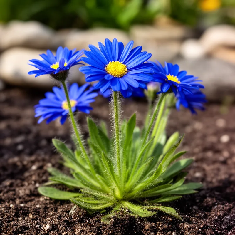blue daisy