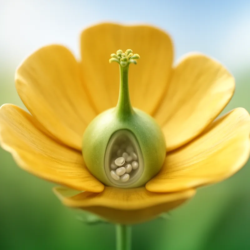 simple pistil
