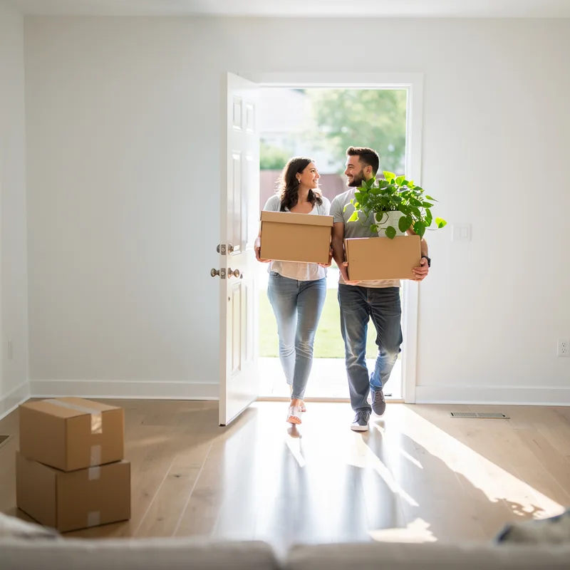 to move in