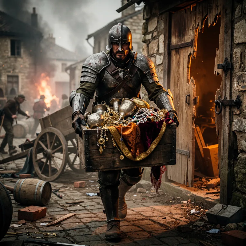 to pillage