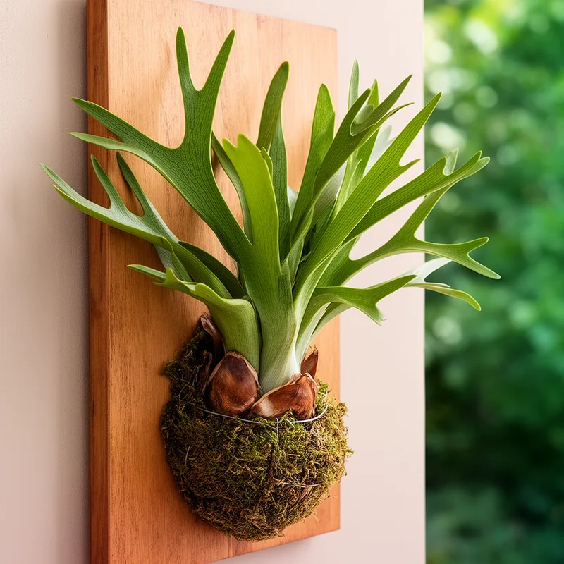 common staghorn fern
