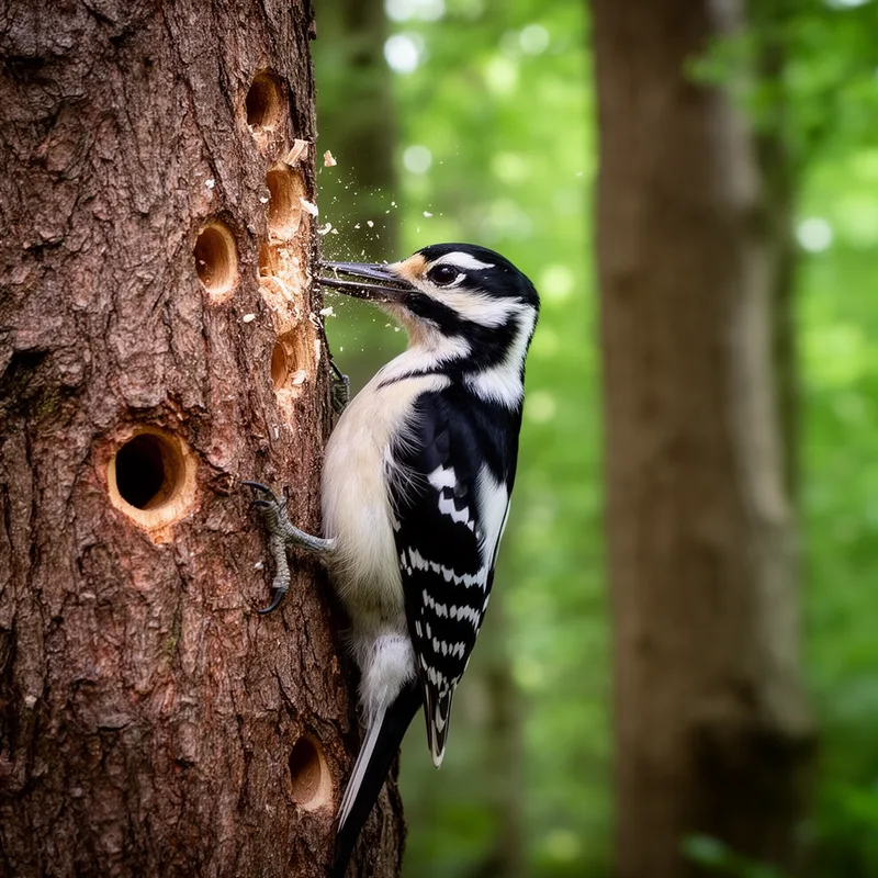 lesser spotted woodpecker