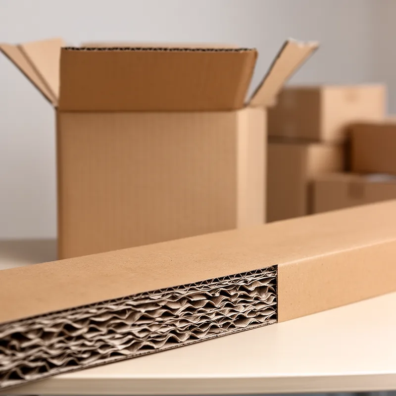 corrugated cardboard