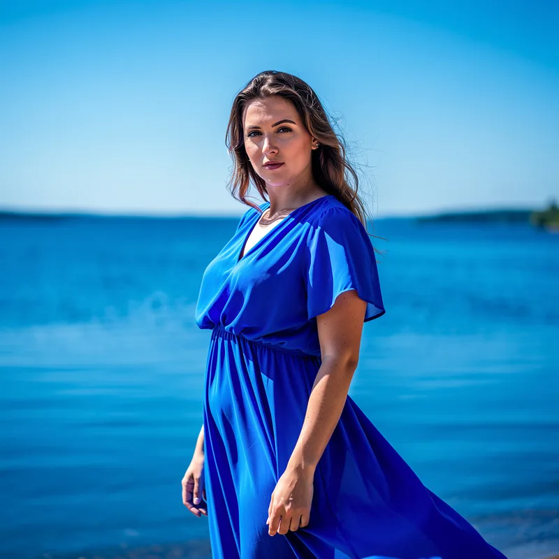 blue