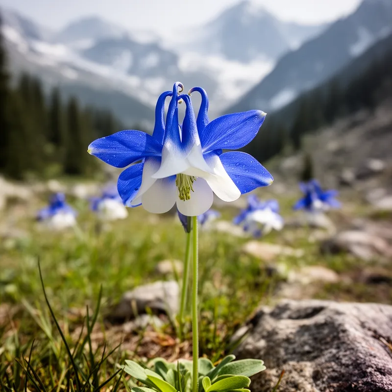 Aquilegia caerulea