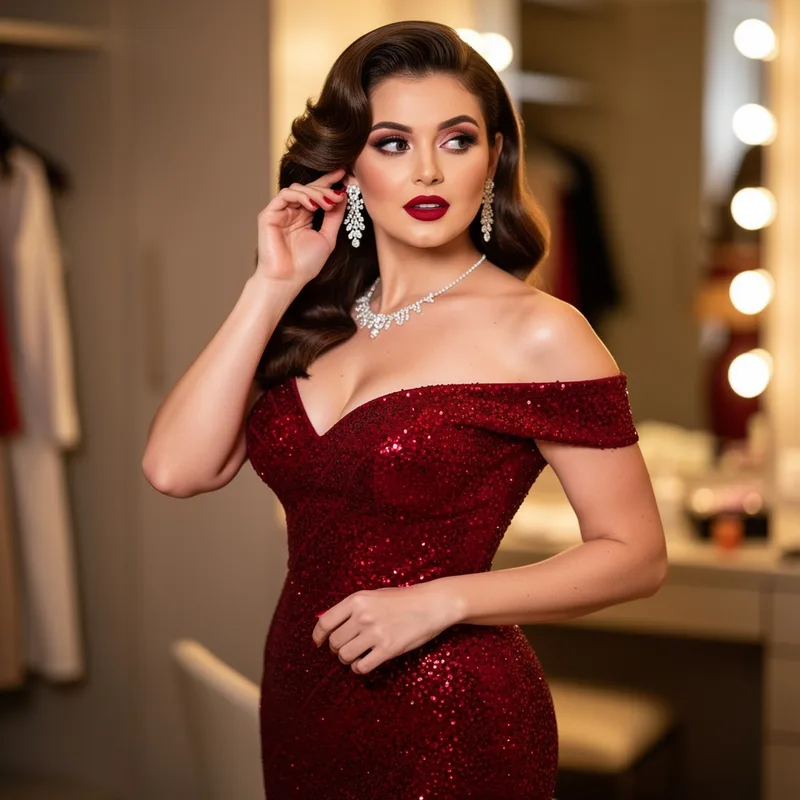 dolled up
