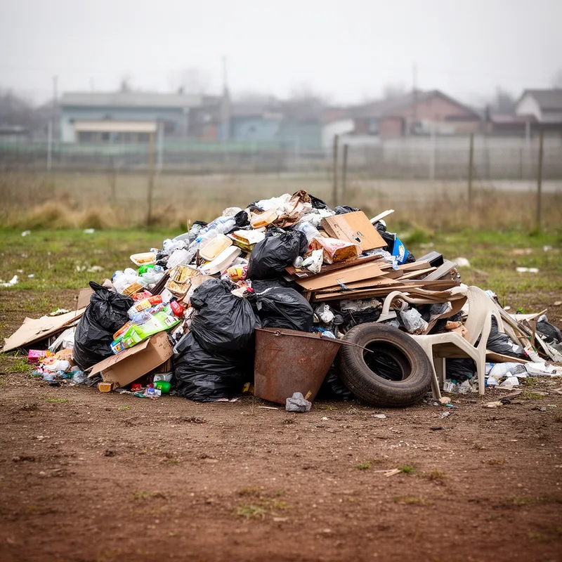 refuse heap