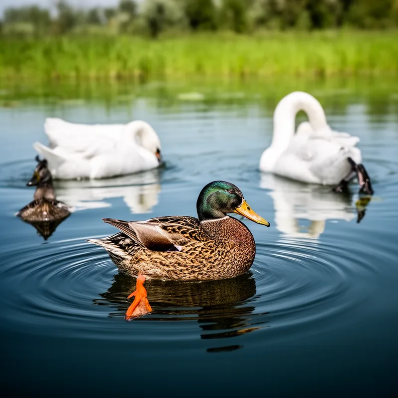 anseriform bird