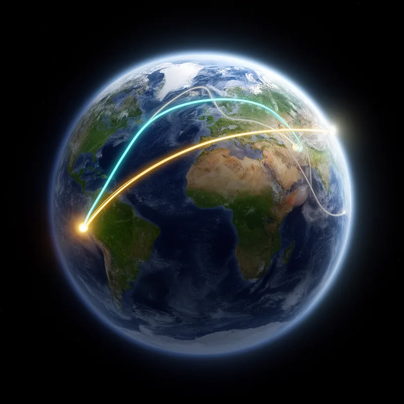 geodesic line