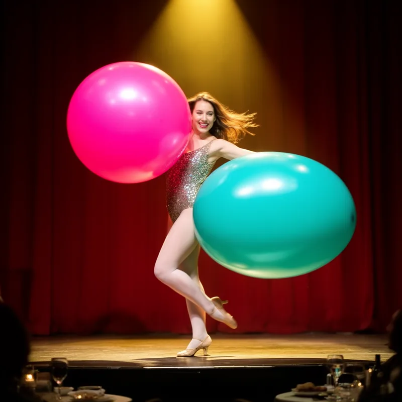 bubble dance