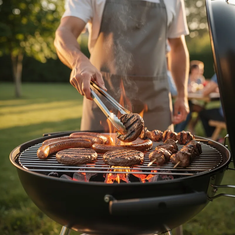 barbecuing