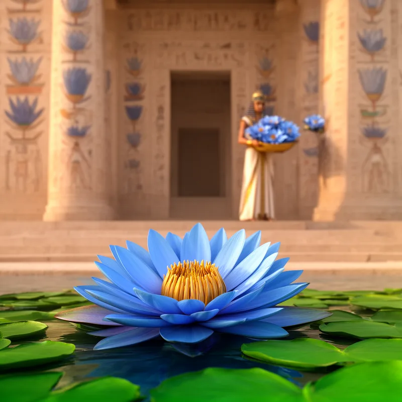 Nymphaea caerulea