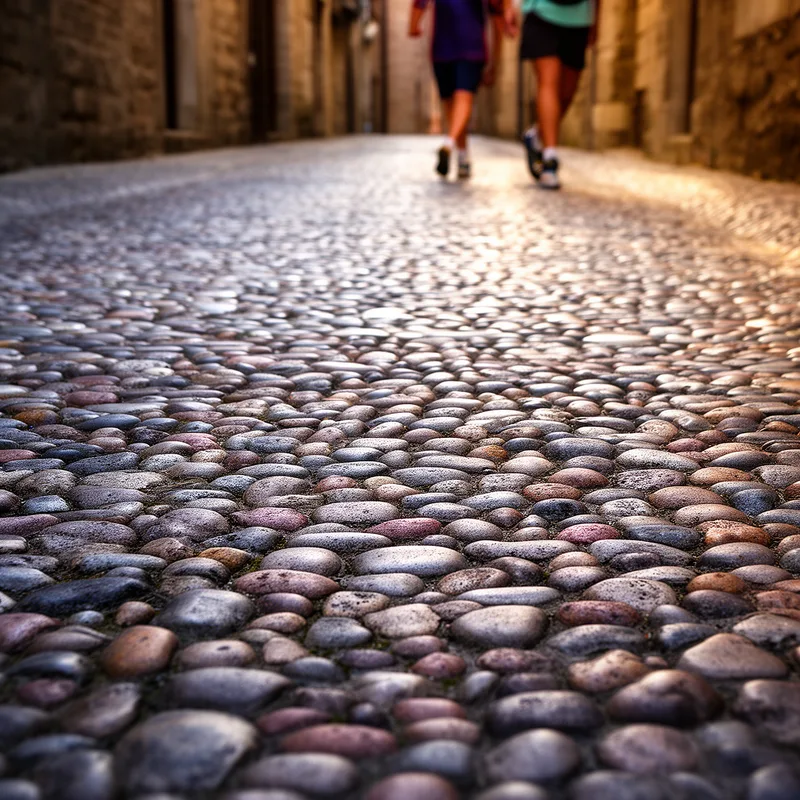 cobblestoned