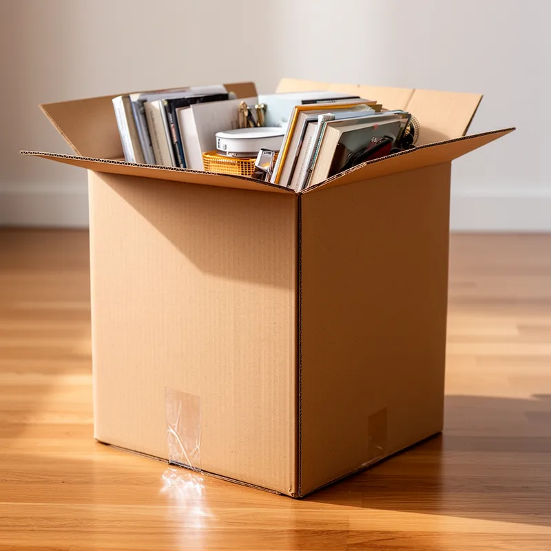 cardboard box