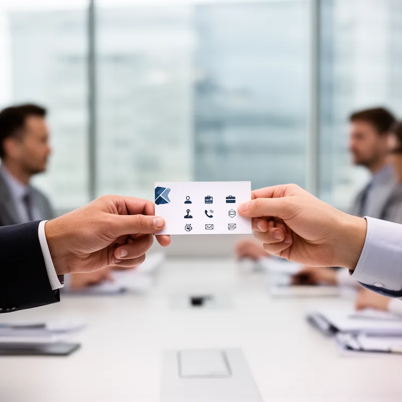 business calling card