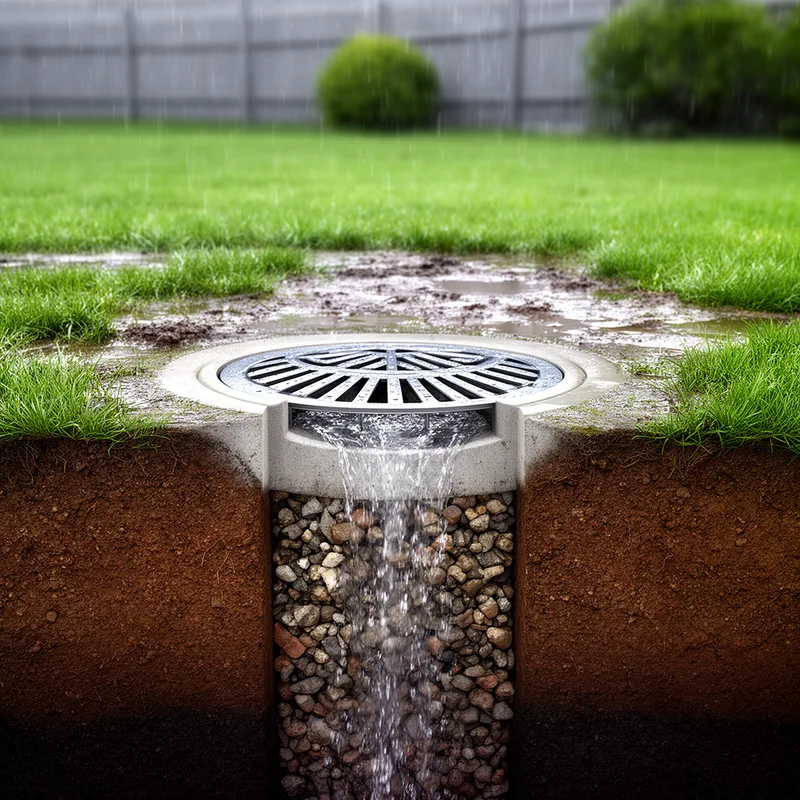 drainage well