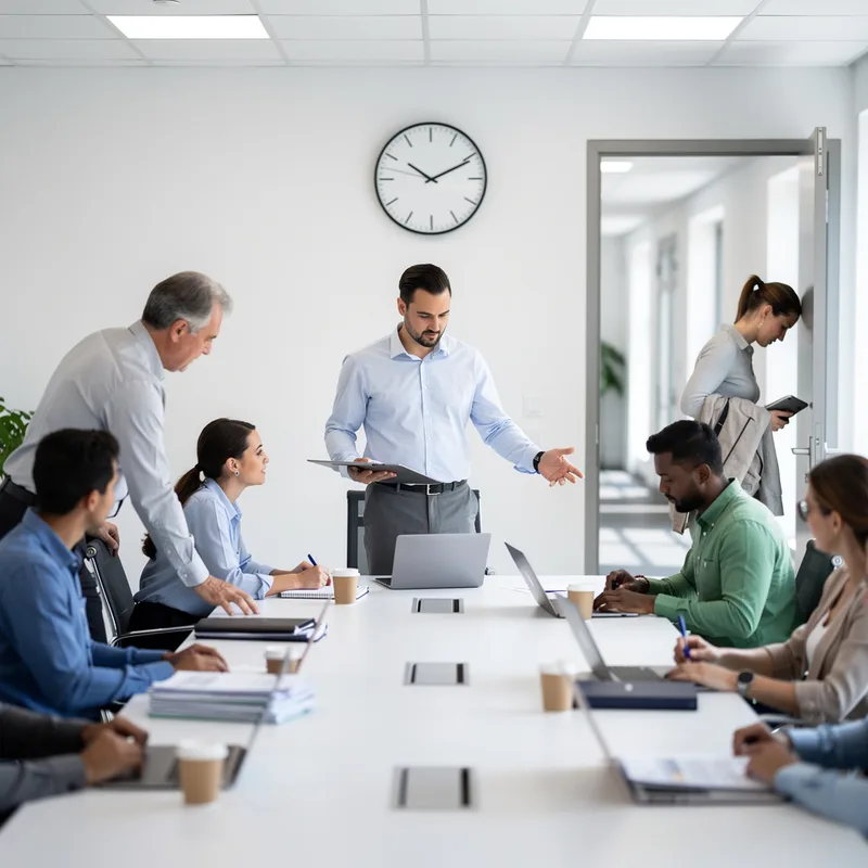to wrap a meeting