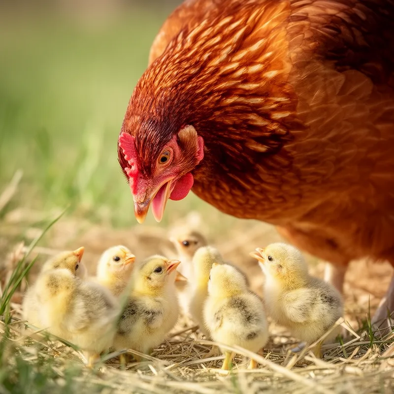 to cluck