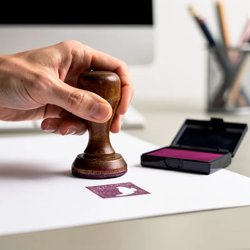 rubber stamp