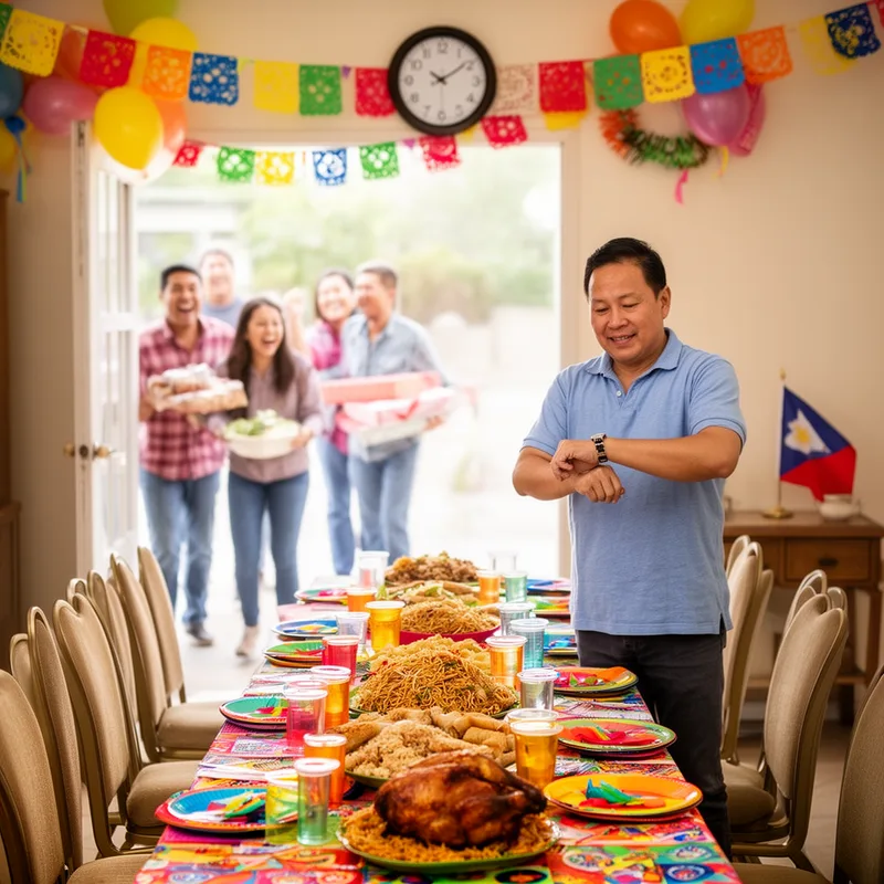 Filipino time