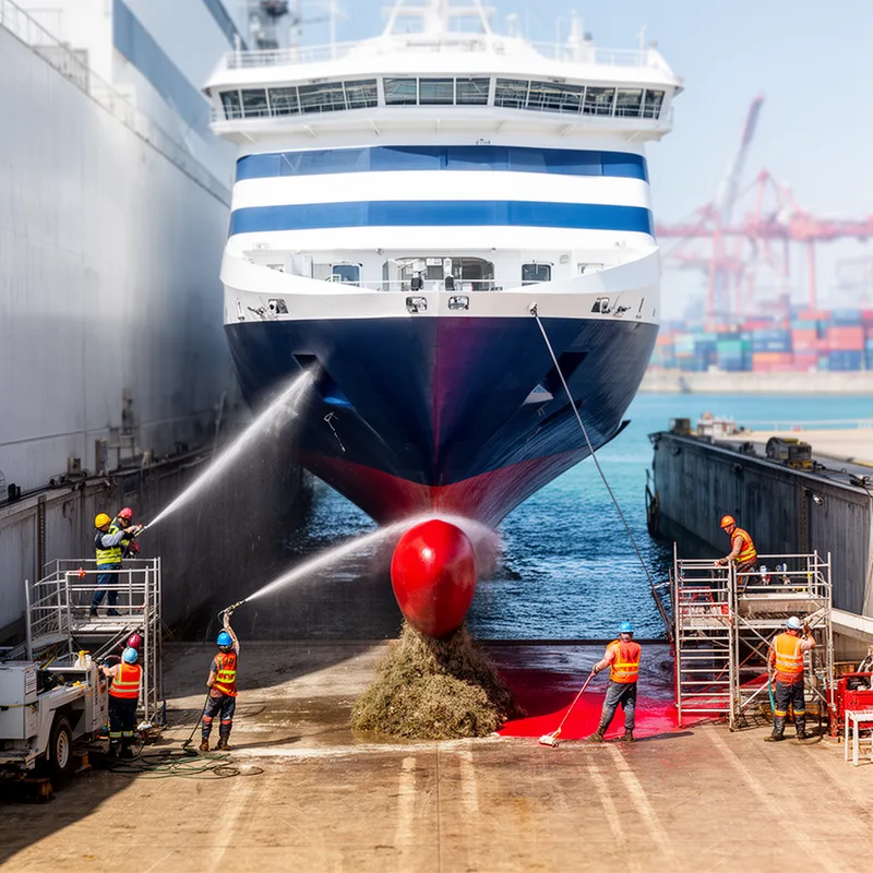 to dry-dock