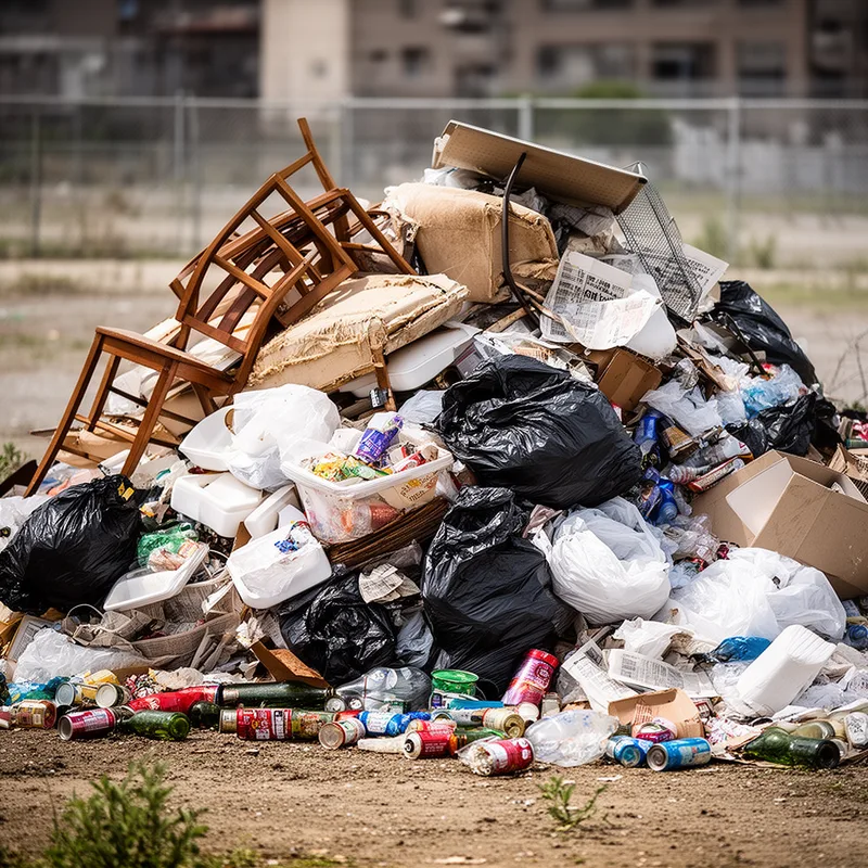 garbage heap