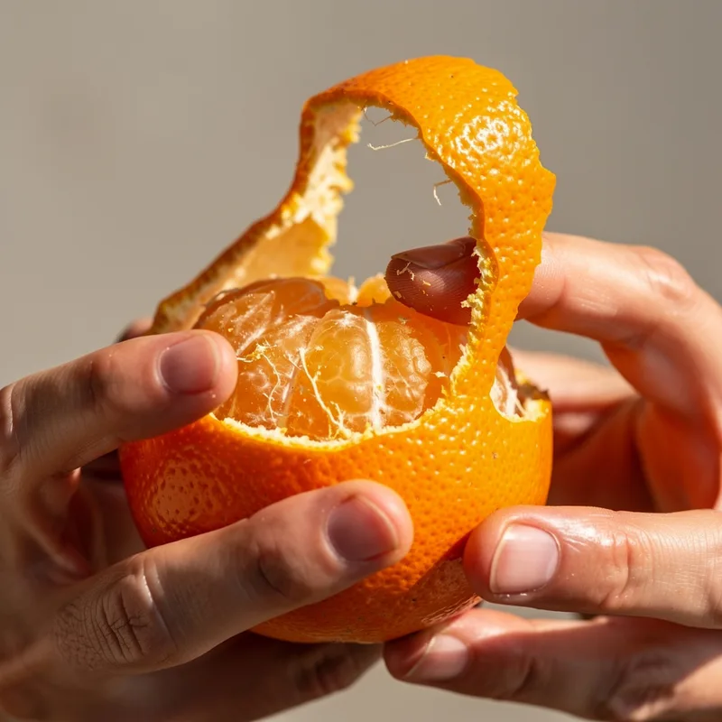 to peel