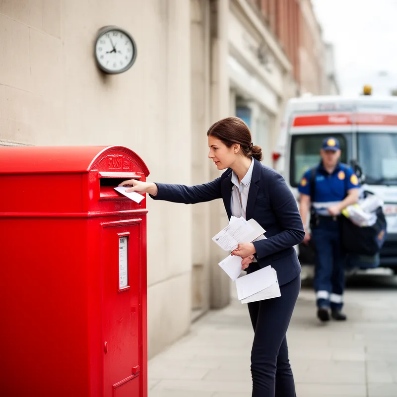 by return of post