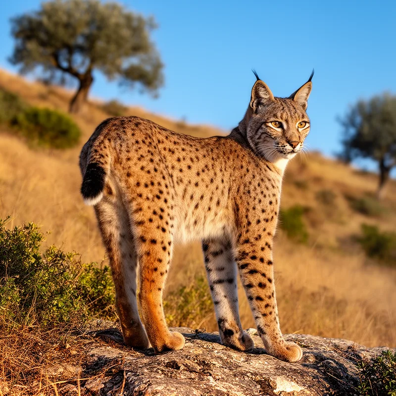 spotted lynx