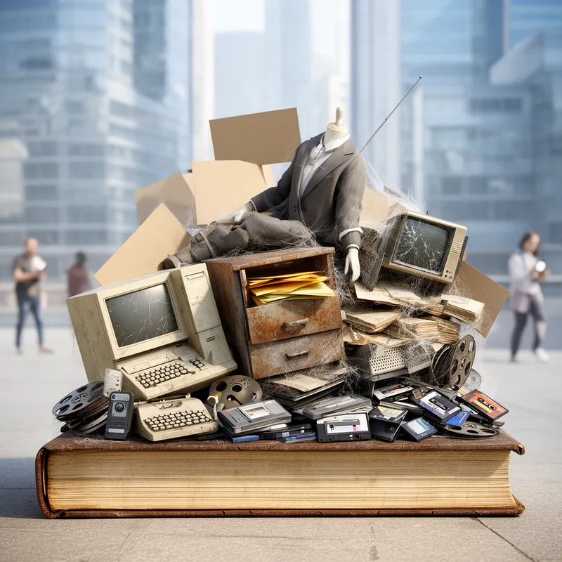 trash heap of history