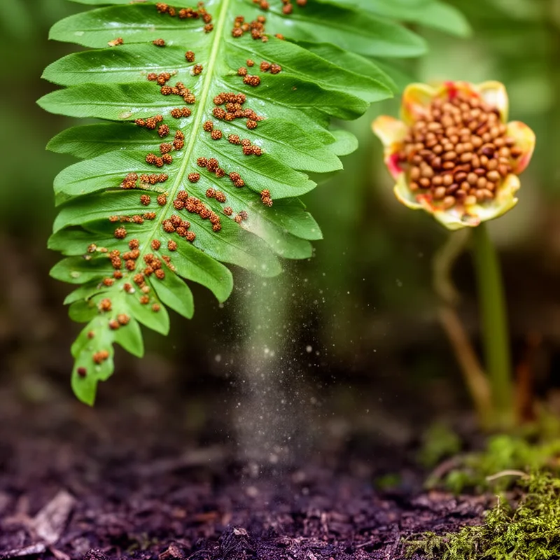 spore-bearing