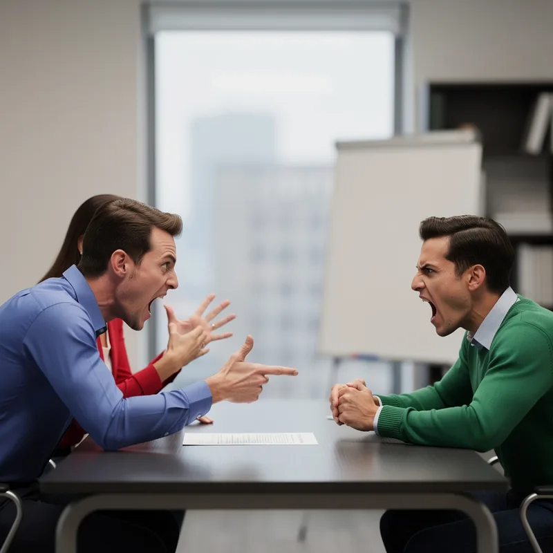 arguing