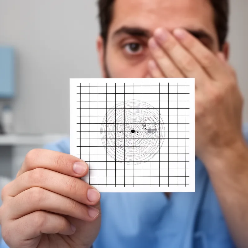 Amsler grid