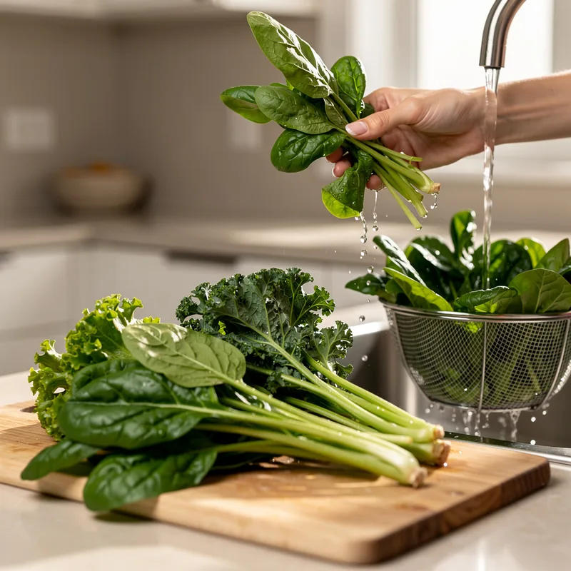 leafy vegetable